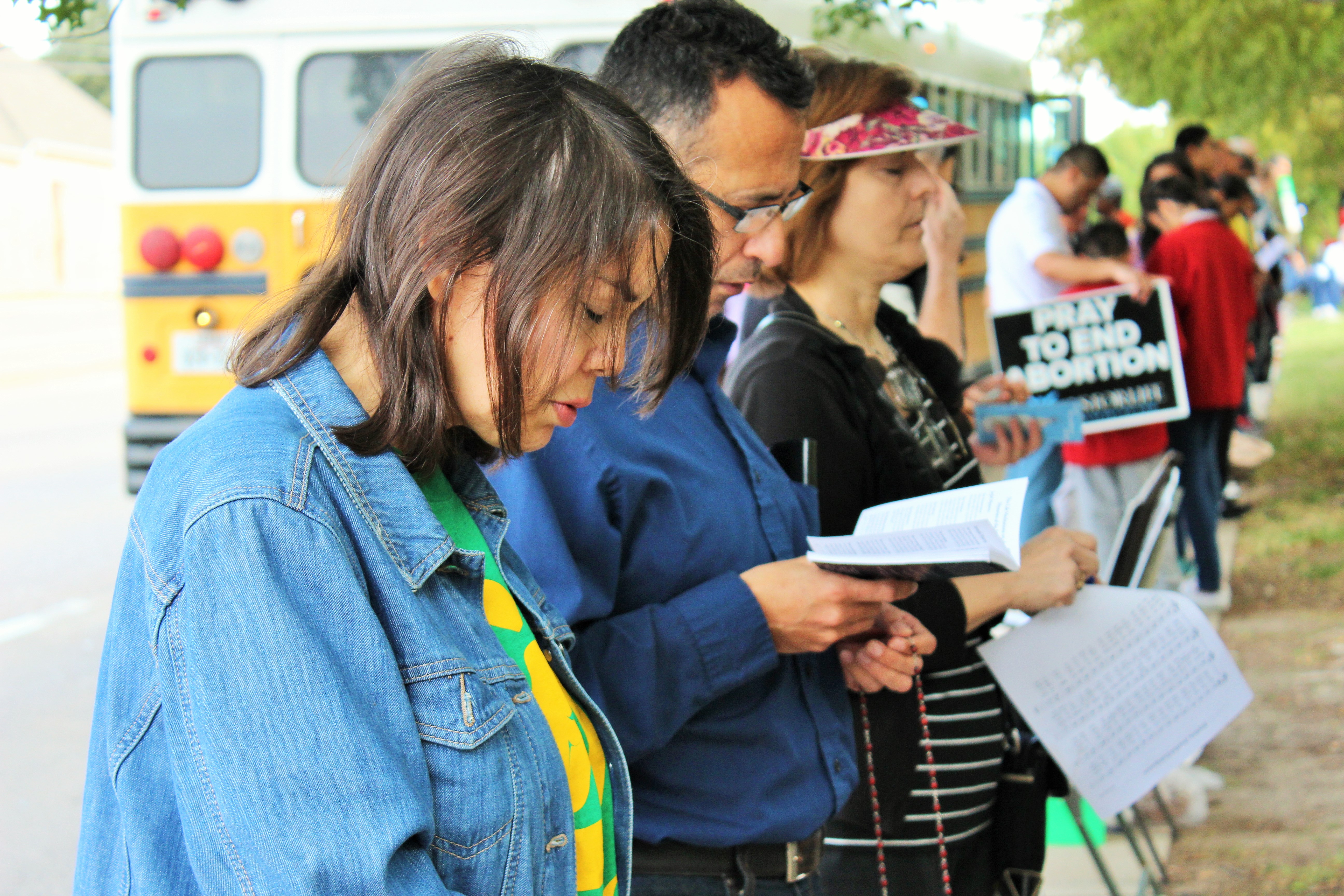 Prayers on the Sidewalk